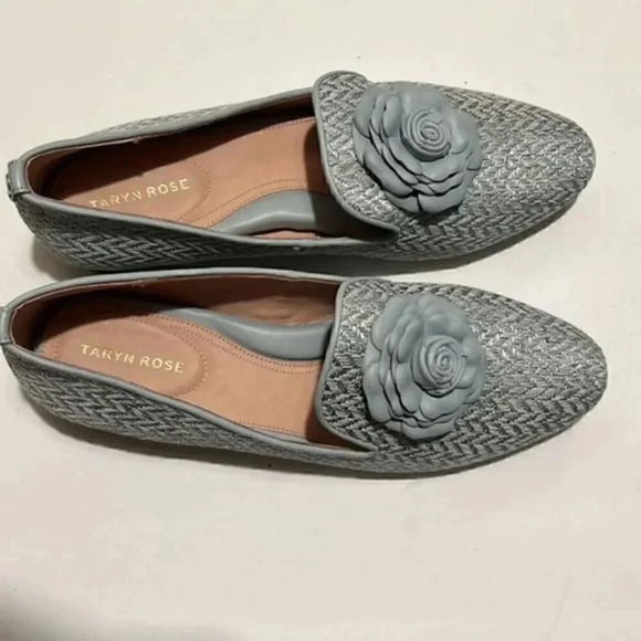 Taryn Rose Brigitta Woven Floral size 12b loafers - Picture 5 of 6